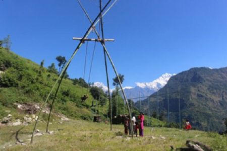 Devotees Mark Ninth Day of Dashain 