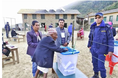 32 Percent Voting across the Country until 12.45 pm   