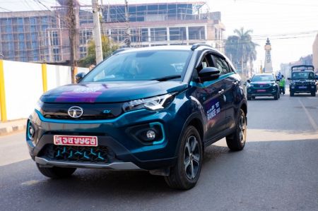 Sipradi Trading Orgagnises Nexon EV Range Test 2023