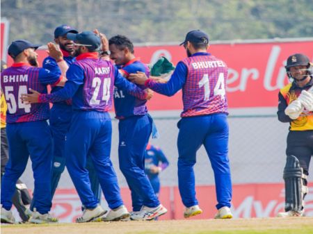 Nepal Thrashes Papua New Guinea By Nine Wickets