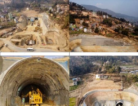 Digging Work of Nagdhunga Tunnel Halted for 20 Days   