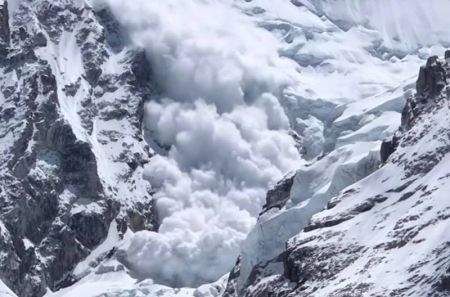 Search and Rescue Operation of Sherpas Missing in Avalanche Underway