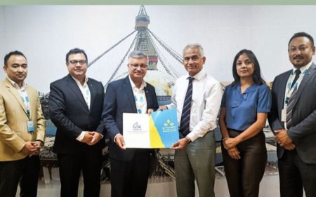 Kumari Bank Limited Provides Rs 2.5 Million to Kathmandu Institute of Child Health