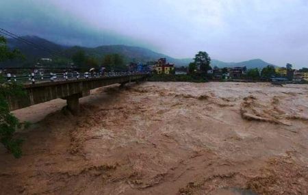 Heavy Rain Lashes Lumbini Province, Authorities Call for Alert