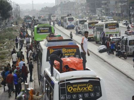 Advance Booking of Bus Tickets for Dashain from Monday   