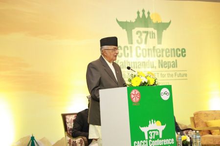 President Urges International Community to Invest in Nepal