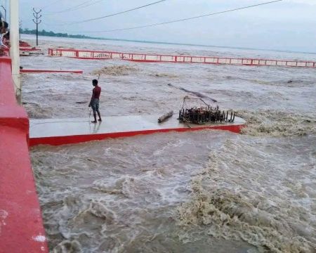 All 56 Sluice Gates of Saptakoshi Opened   