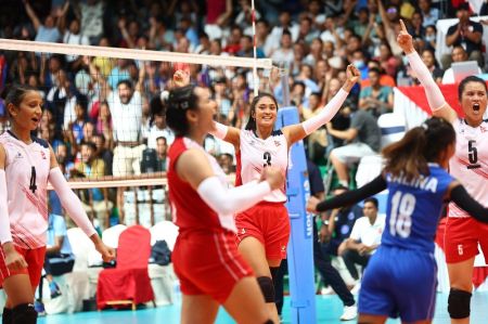 Nepal Achieves Historic Win Over India in CAVA Women's Volleyball League