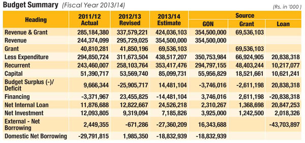 Budget Summary