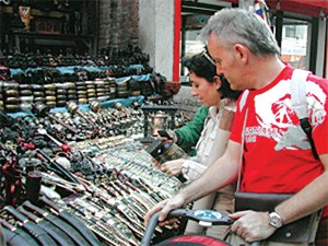 Tourist in Nepal